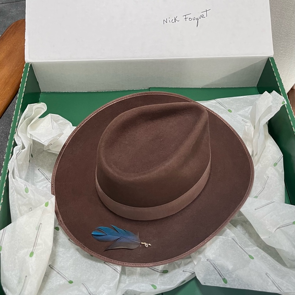 Nick Fouquet Hat BRAND NEW IN BOX